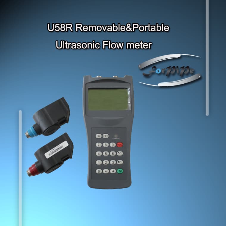 U58R Portable_handheld Ultrasonic Flow Meter